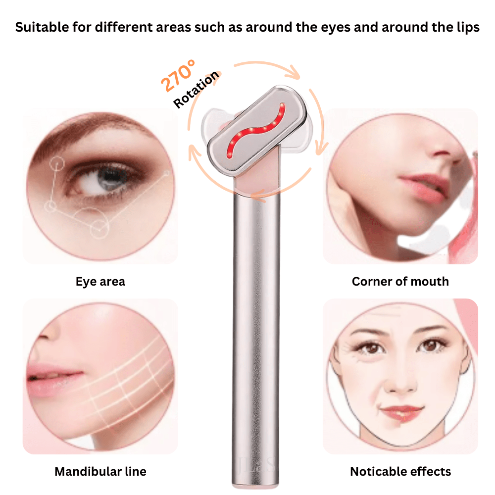 Just Like a Spa 5-in-1 Photon Skincare Wand - 40% OFF