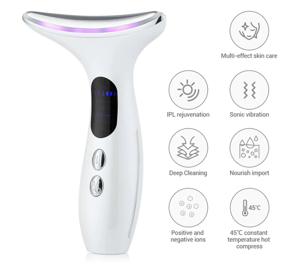 Just Like a Spa EMS Microcurrent Face and Neck Beauty Device