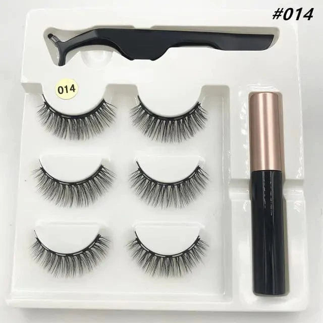 Just Like a Spa Eyelashes 3 pairs-014 3D Eyelashes