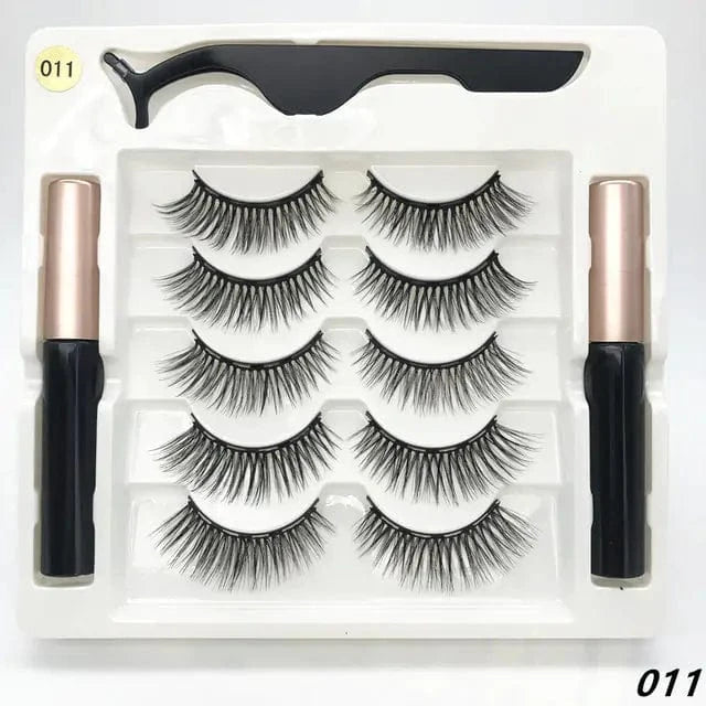 Just Like a Spa Eyelashes 5 pairs-011 3D Eyelashes