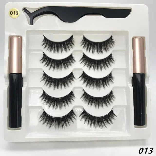 Just Like a Spa Eyelashes 5 pairs-013 3D Eyelashes