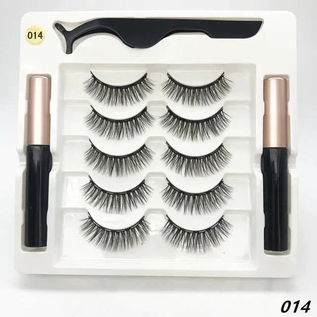 Just Like a Spa Eyelashes 5 pairs-014 3D Eyelashes
