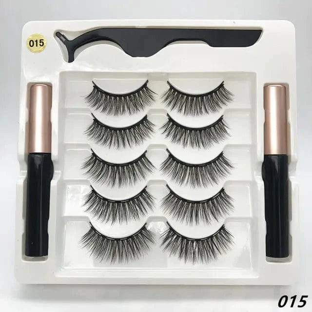 Just Like a Spa Eyelashes 5 pairs-015 3D Eyelashes