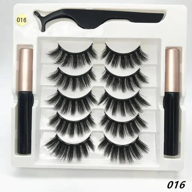 Just Like a Spa Eyelashes 5 pairs-016 3D Eyelashes