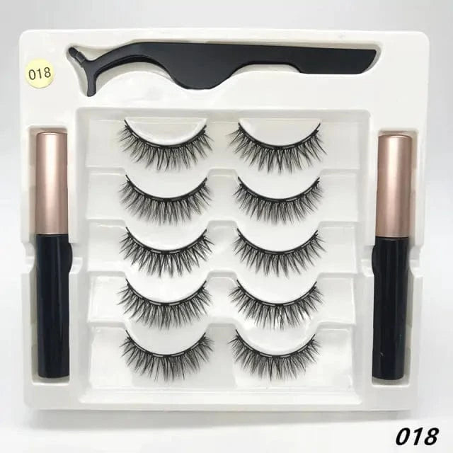 Just Like a Spa Eyelashes 5 pairs-018 3D Eyelashes