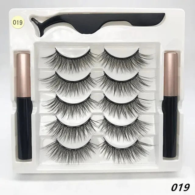 Just Like a Spa Eyelashes 5 pairs-019 3D Eyelashes