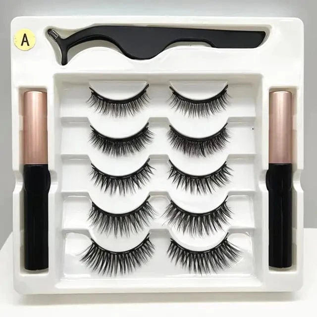Just Like a Spa Eyelashes 5 pairs-A 3D Eyelashes