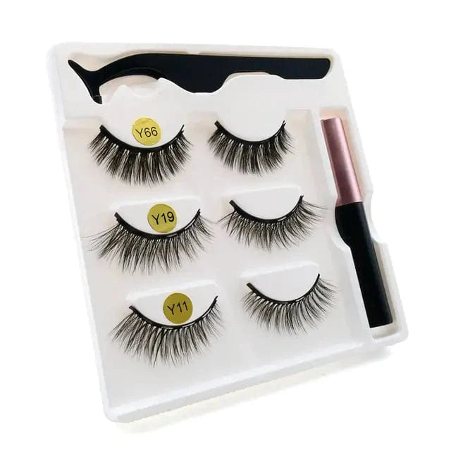 Just Like a Spa Eyelashes Y11-Y19-Y66 3D Eyelashes