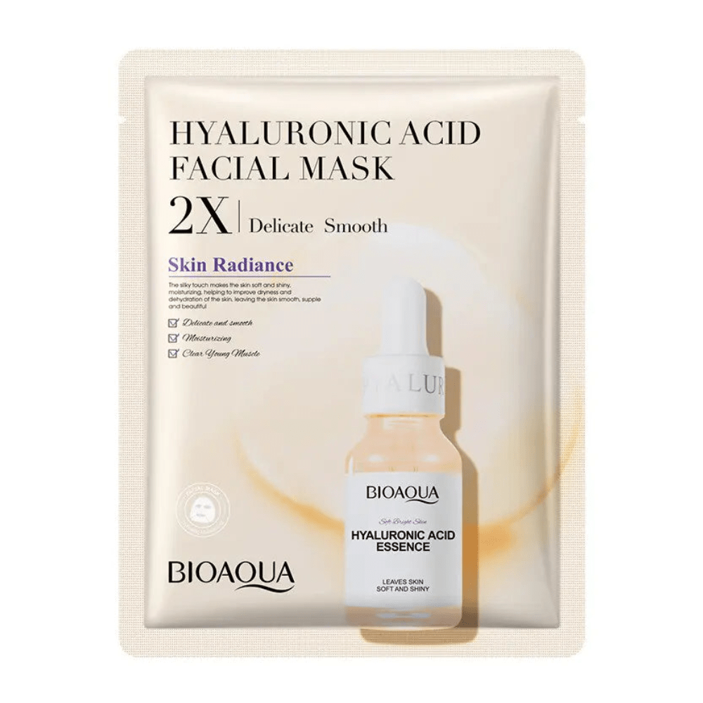 Just Like a Spa Face mask Hyaluronic Acid (5 Packs) Anti-Ageing Face Masks