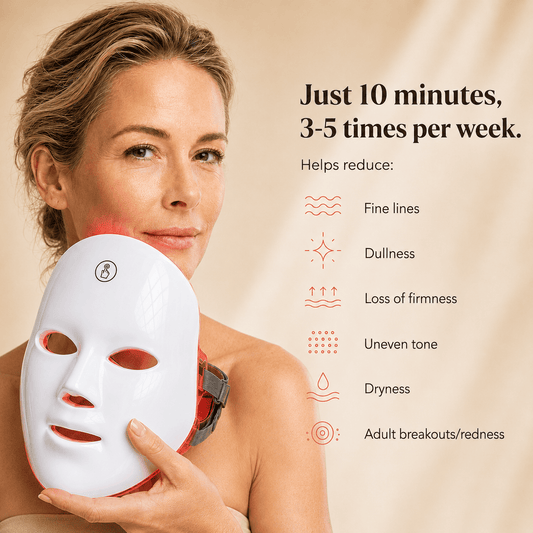 Just Like a Spa LED Beauty Face Mask Photon Therapy™️ 7-in-1 LED Face Mask