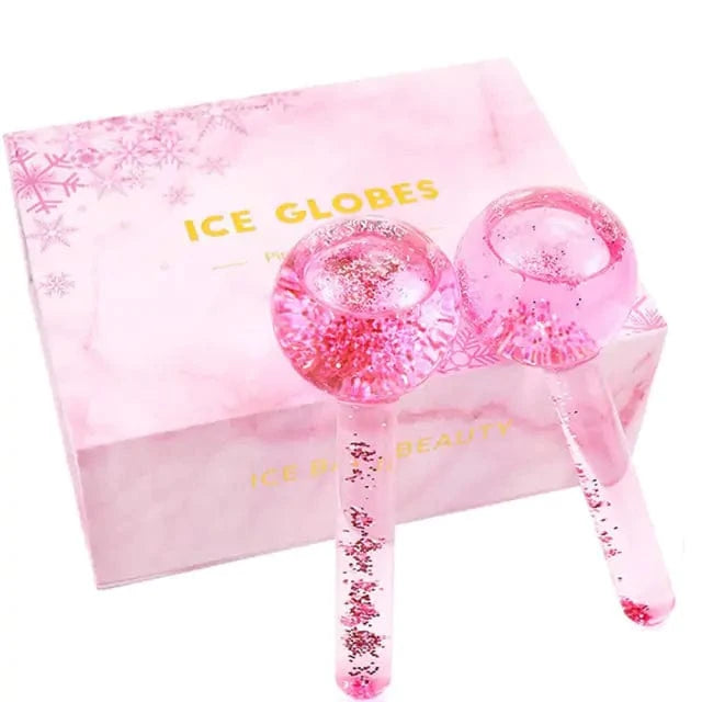 Just Like a Spa Pink Set Facial Massage Ice Globes