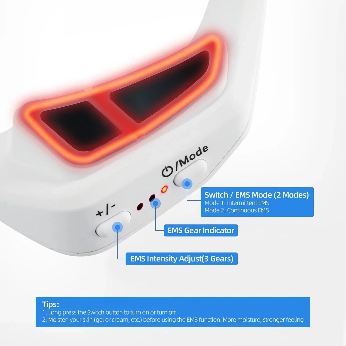 Just Like a Spa Red Light Therapy Skin Glow Eyewear