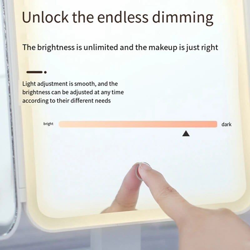 Just Like a Spa Smart Tri LED Makeup Mirror