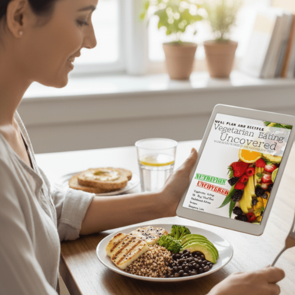 Just Like a Spa 🥦 Vegetarian Eating 28-Day Meal Plan E-Book