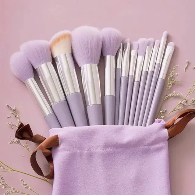 Just Like a Spa Velvet 13 Piece Makeup Brush Set