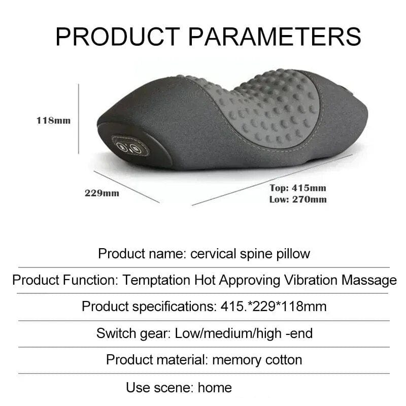 My Store Electronic Massager Heated Neck Massage Pillow