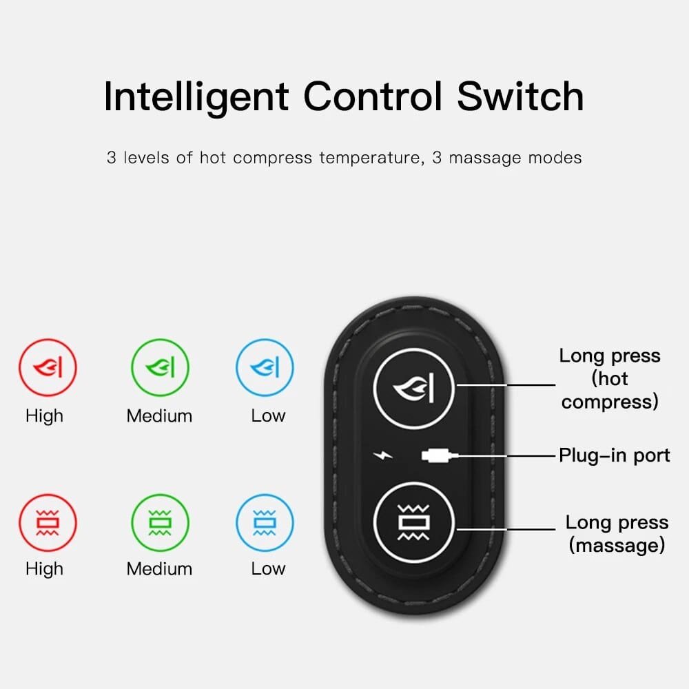 My Store Electronic Massager Heated Neck Massage Pillow