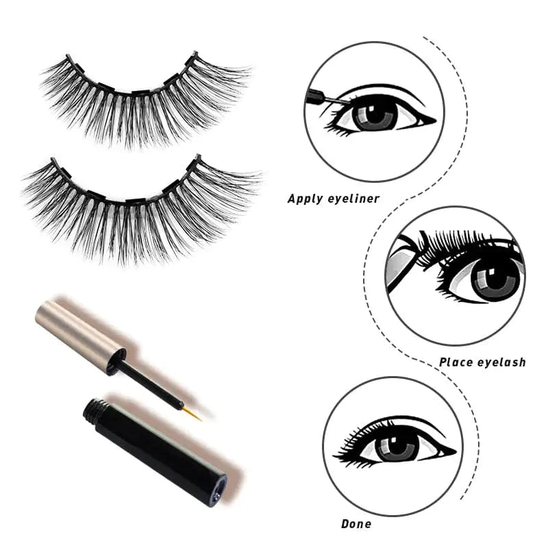 Just Like a Spa Eyelashes 3D Eyelashes