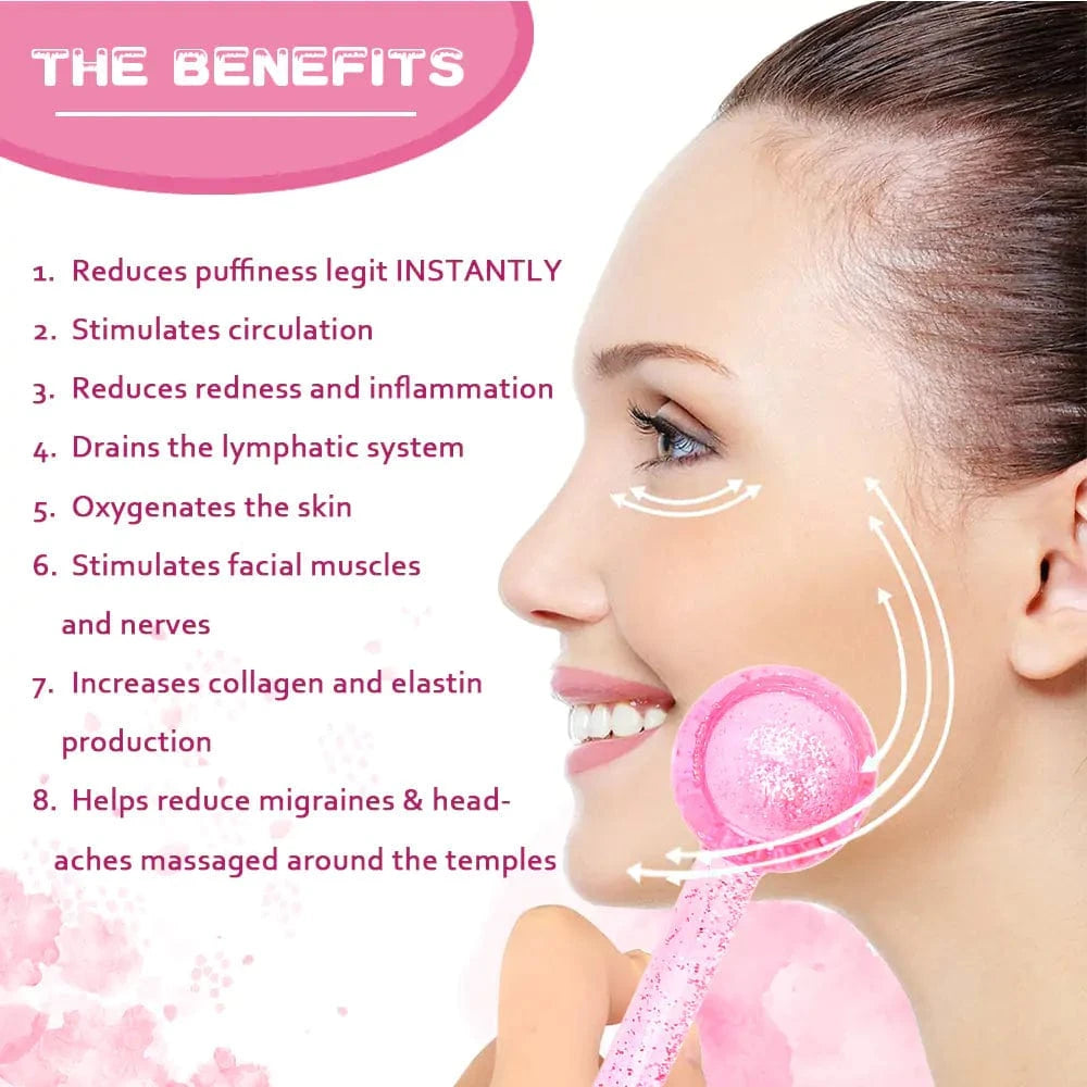Just Like a Spa Facial Massage Ice Globes