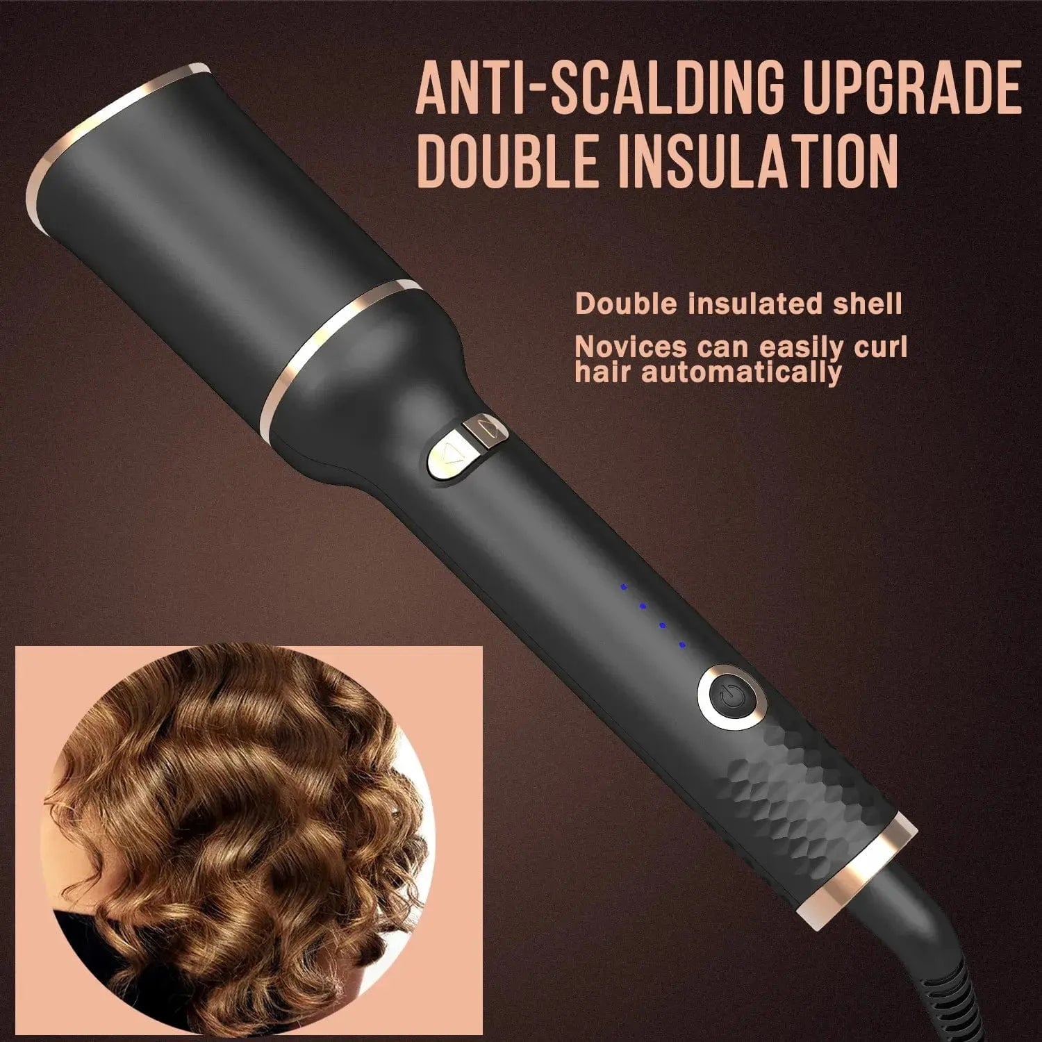 Just Like a Spa Hair Curler Professional Auto Hair Curling Wand
