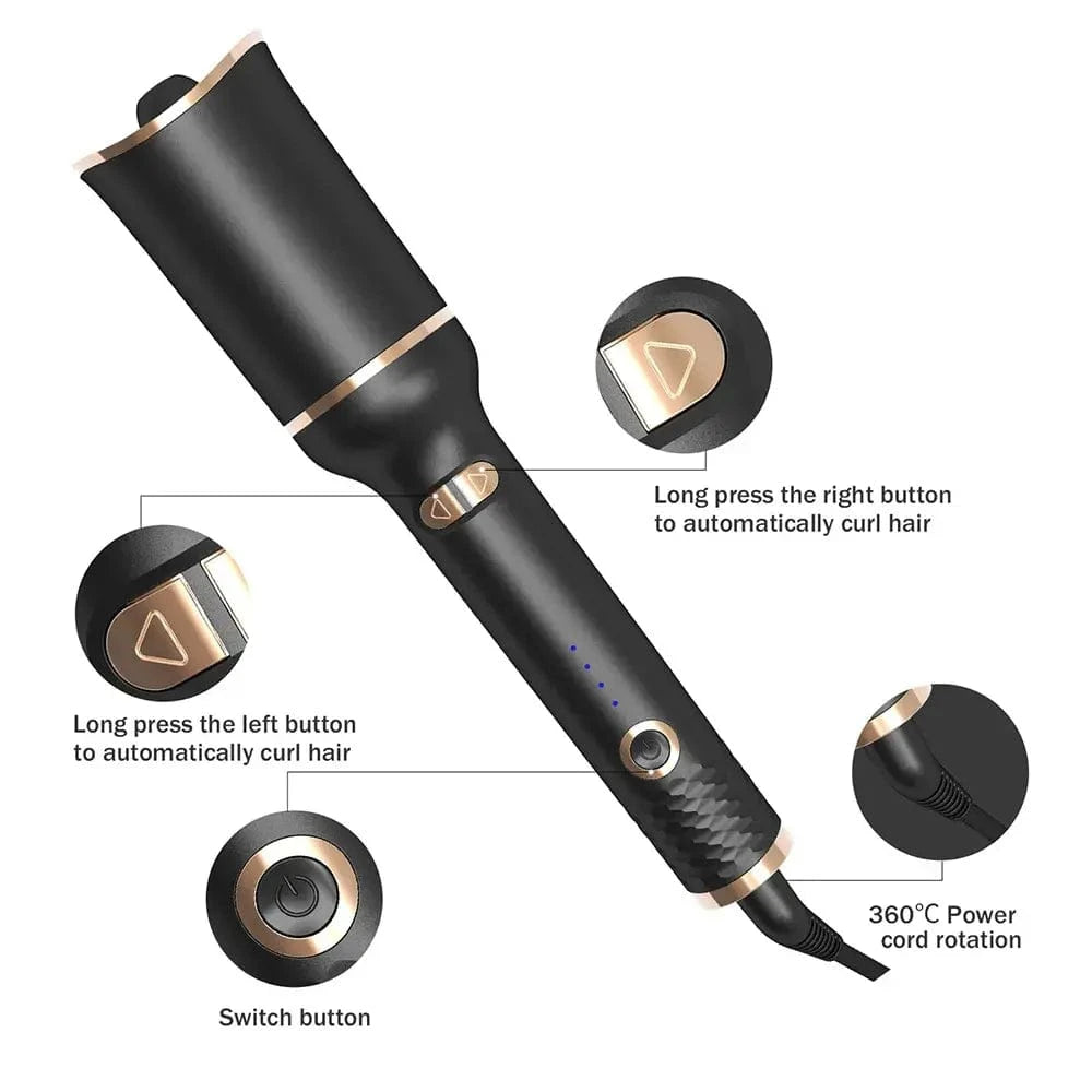 Just Like a Spa Hair Curler Professional Auto Hair Curling Wand