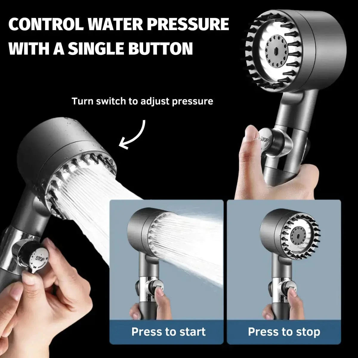 Just Like a Spa High Pressure Filtered Shower Head