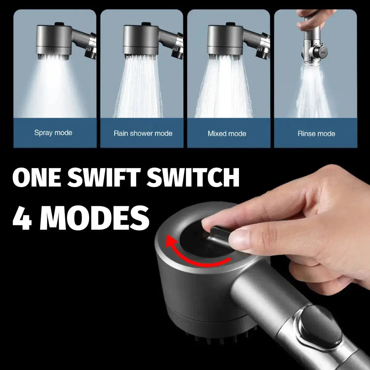 Just Like a Spa High Pressure Filtered Shower Head