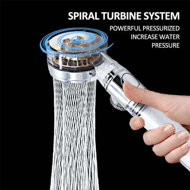 Just Like a Spa Turbocharged Shower Head
