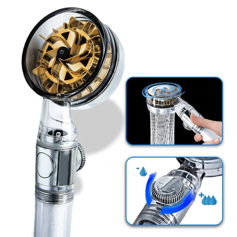 Just Like a Spa Turbocharged Shower Head