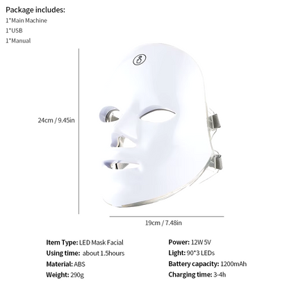 Photon Therapy Face Mask™️ And Neck Mask