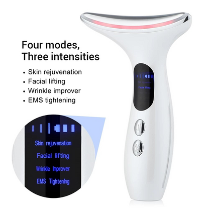 EMS Microcurrent Face and Neck Beauty Device