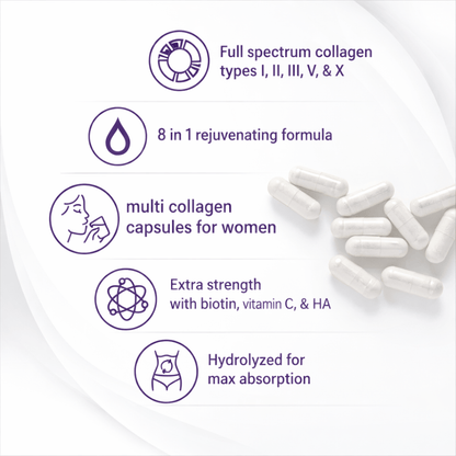 Just Like a Spa 240 Tablets Multi Collagen Complex