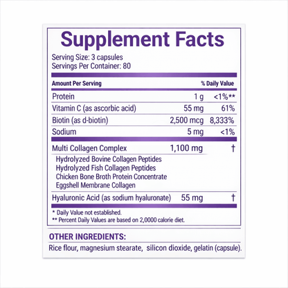 Just Like a Spa 240 Tablets Multi Collagen Complex