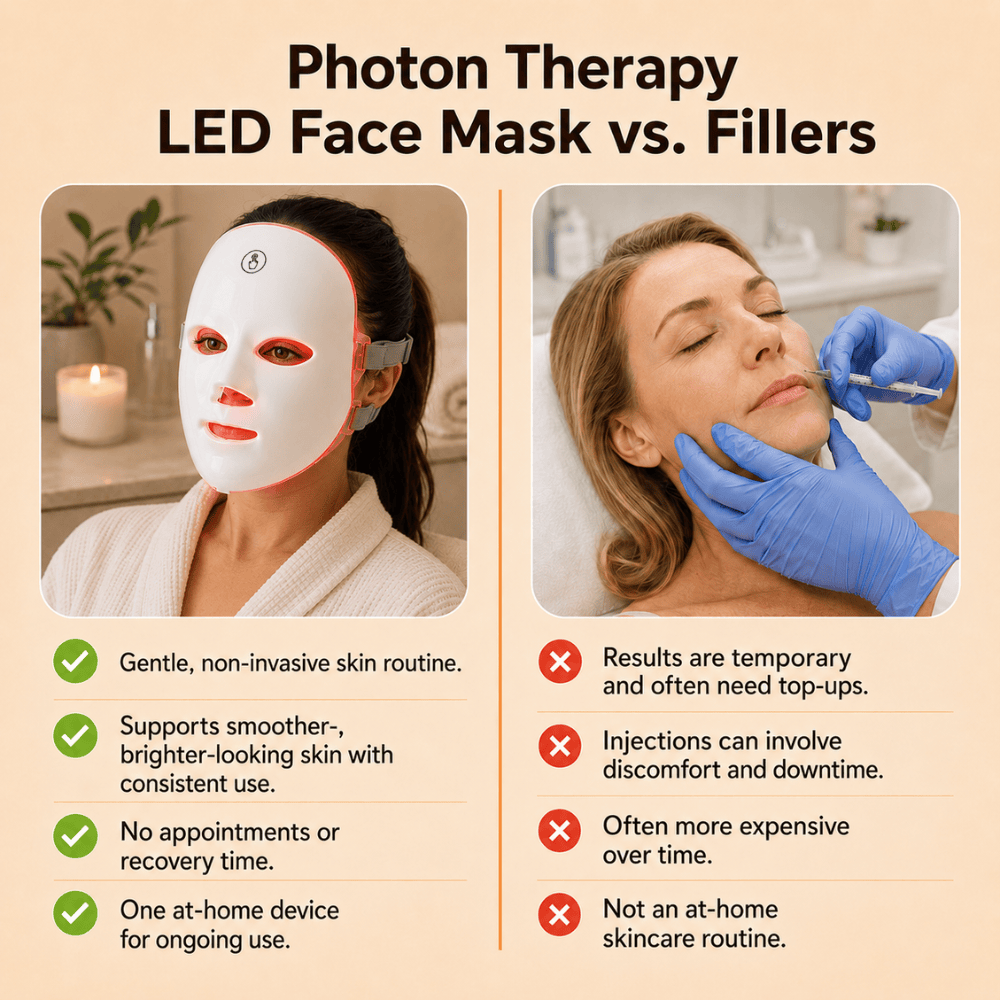 Just Like a Spa LED Beauty Face Mask Photon Therapy™️ 7-in-1 LED Face Mask
