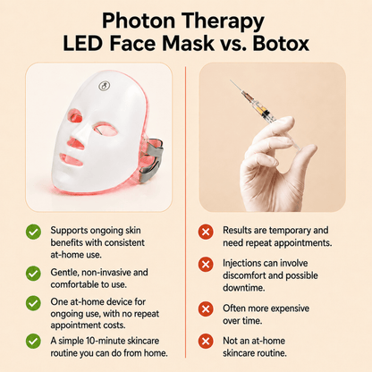 Just Like a Spa LED Beauty Face Mask Photon Therapy™️ 7-in-1 LED Face Mask