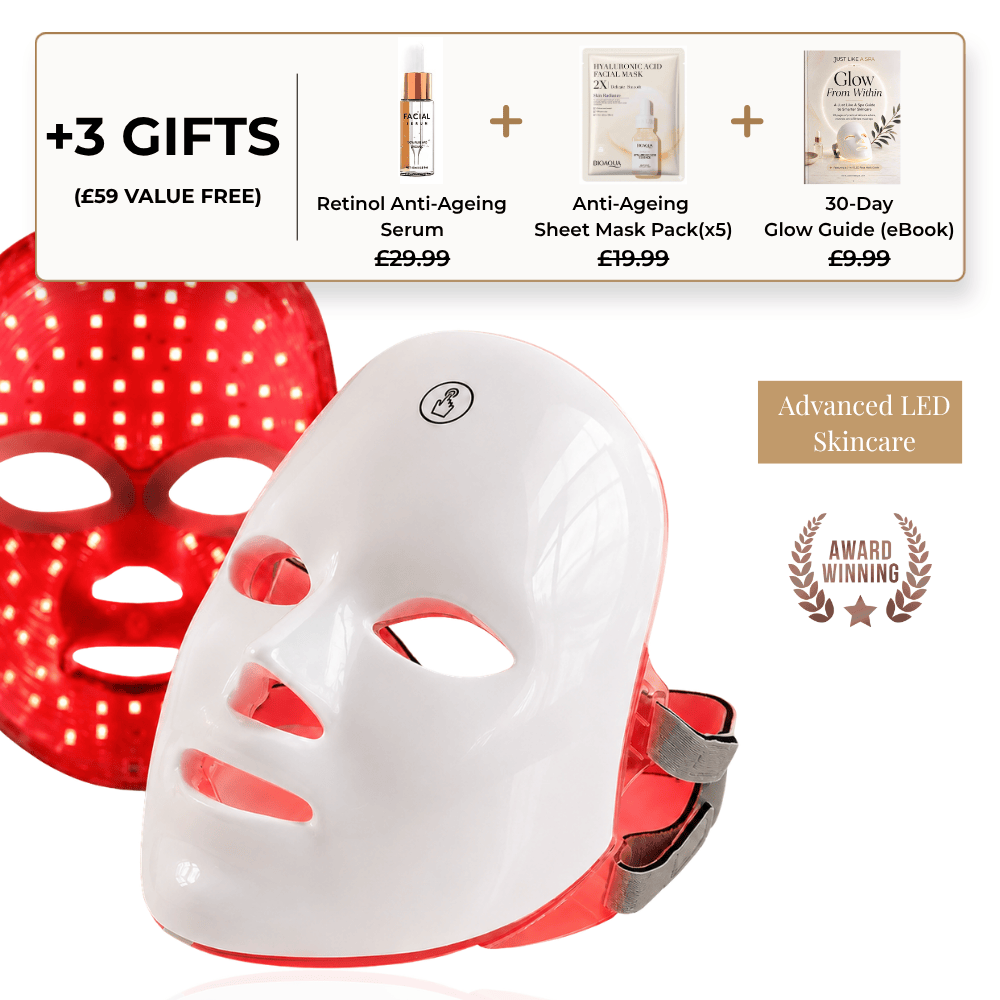 Just Like a Spa LED Beauty Face Mask Photon Therapy™️ 7-in-1 LED Face Mask