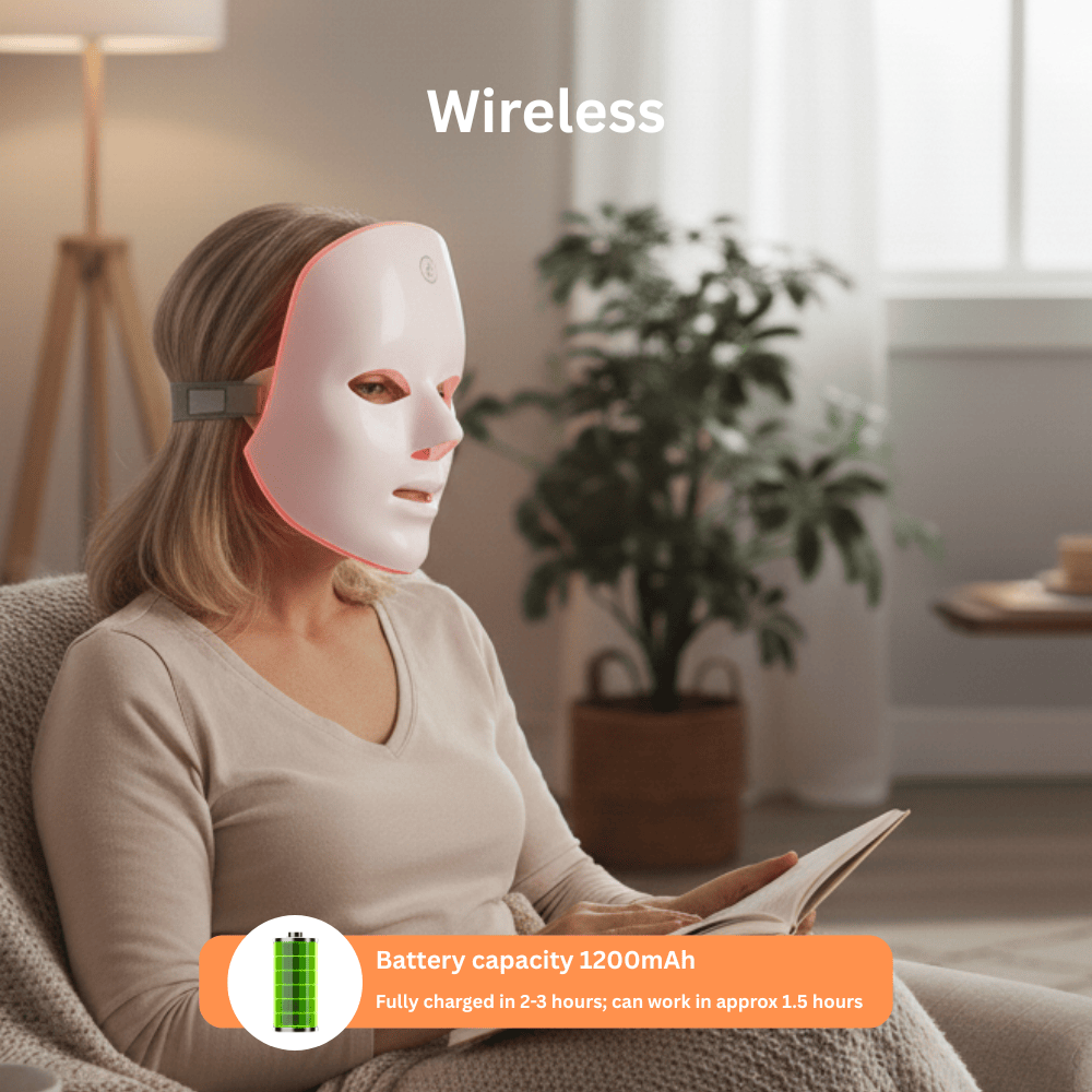 Just Like a Spa LED Beauty Face Mask Photon Therapy Face Mask™️ - 50% OFF + FREE Gift