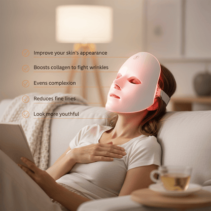 Just Like a Spa LED Beauty Face Mask Photon Therapy Face Mask™️ - 50% OFF + FREE Gift