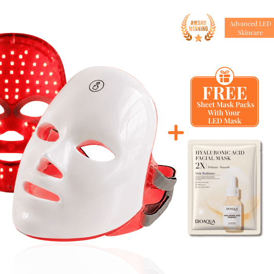 Just Like a Spa LED Beauty Face Mask Photon Therapy™️ LED Face Mask | 10-Minute Glow Routine