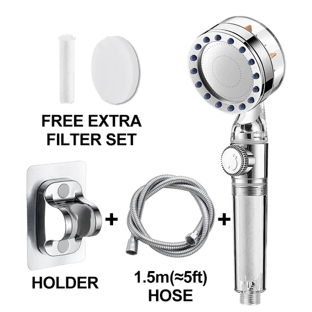 Turbocharged Shower Head